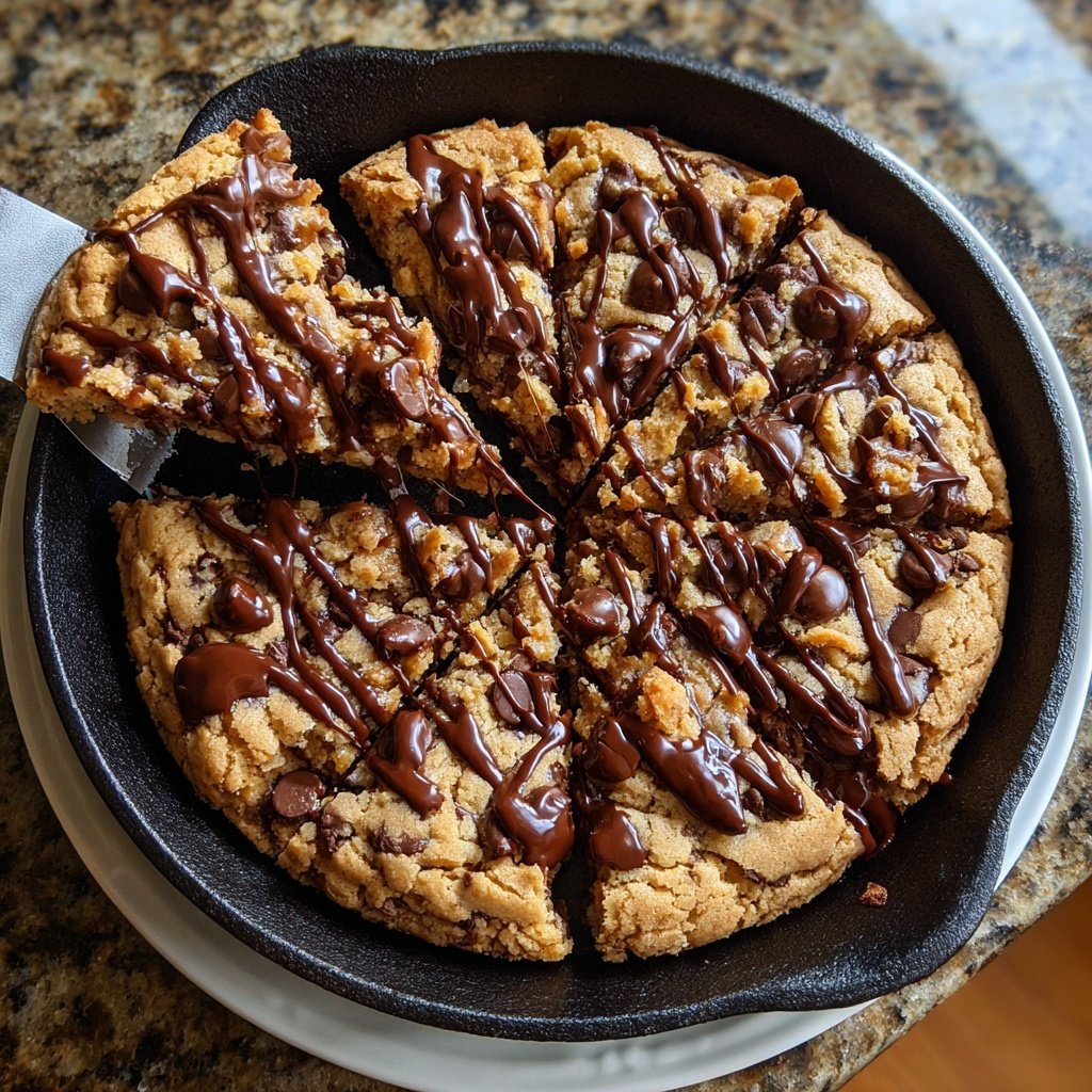 Chocolate Chip Skillet Cookie