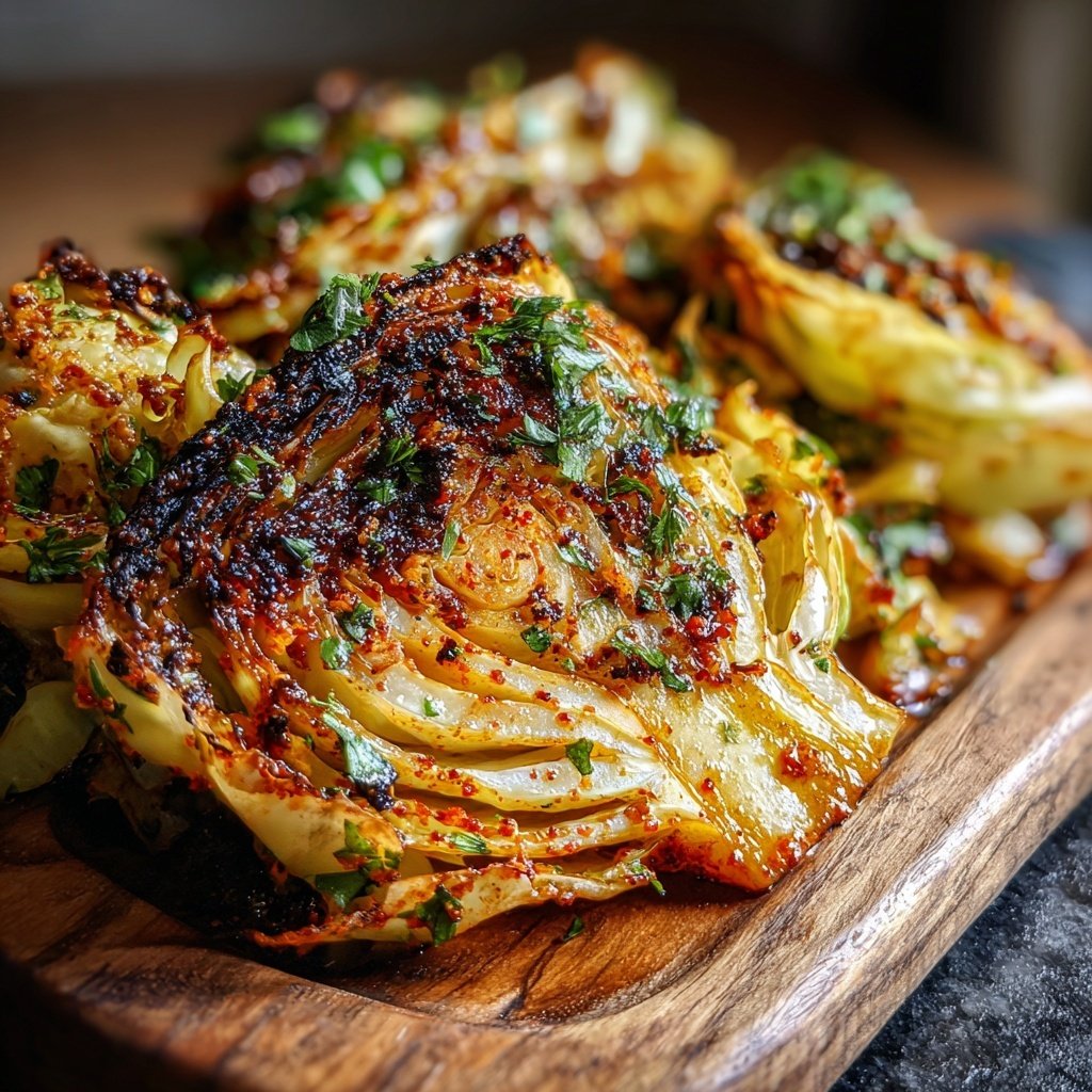 Jamaican Roasted Cabbage