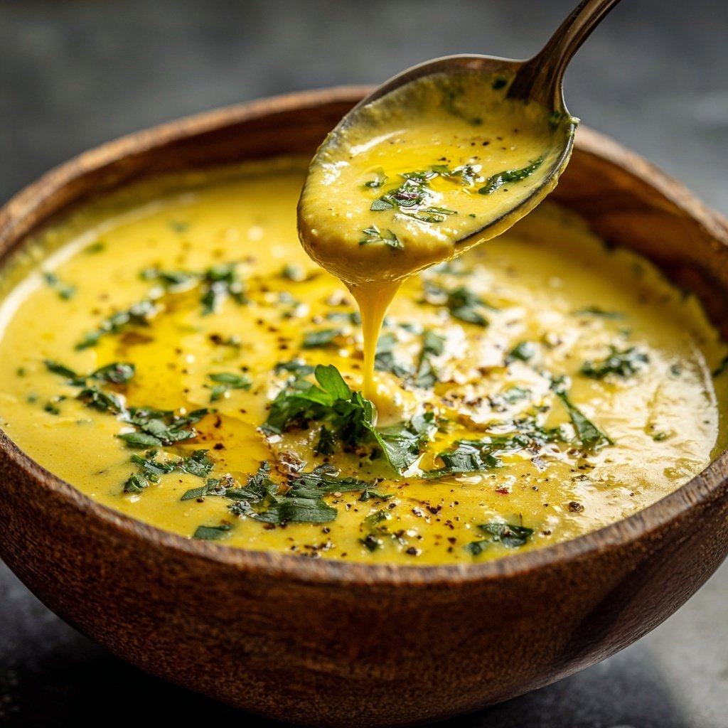 Creamy Lemon Chickpea Soup