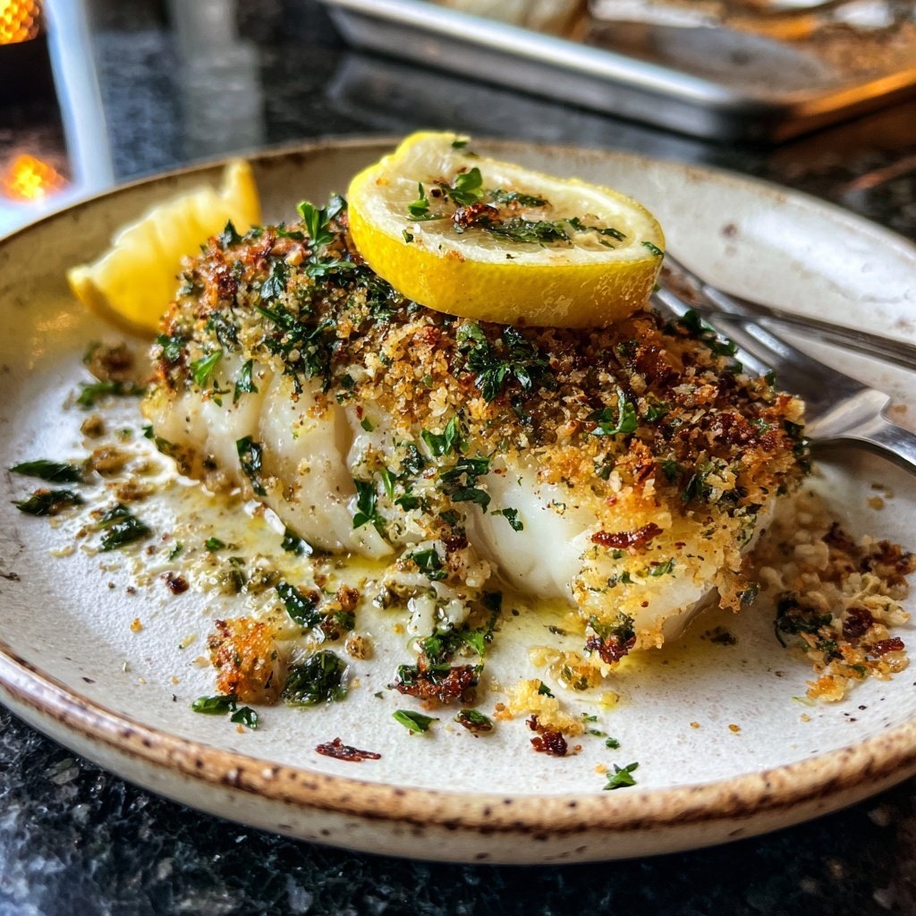 Easy Healthy Baked Cod Dinner
