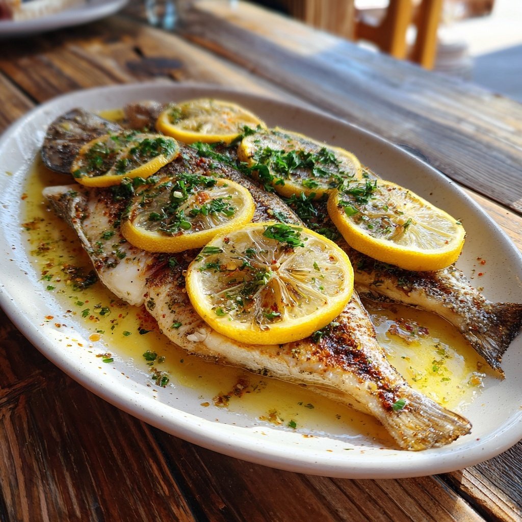 Healthy & Light Lemon Grilled Fish Plate