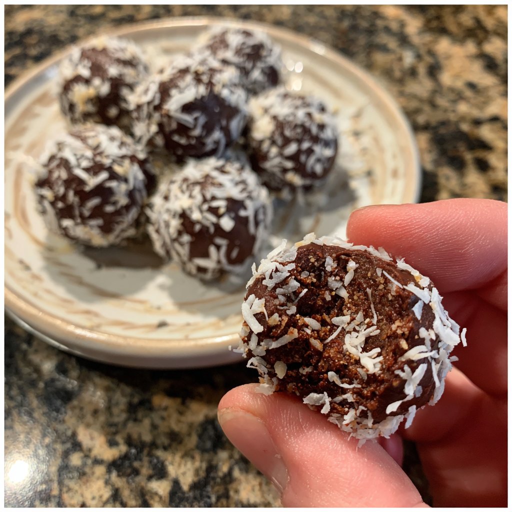 Chocolate Coconut Truffles