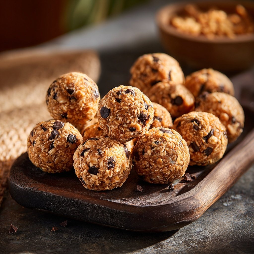 Healthy Peanut Butter Snack Balls