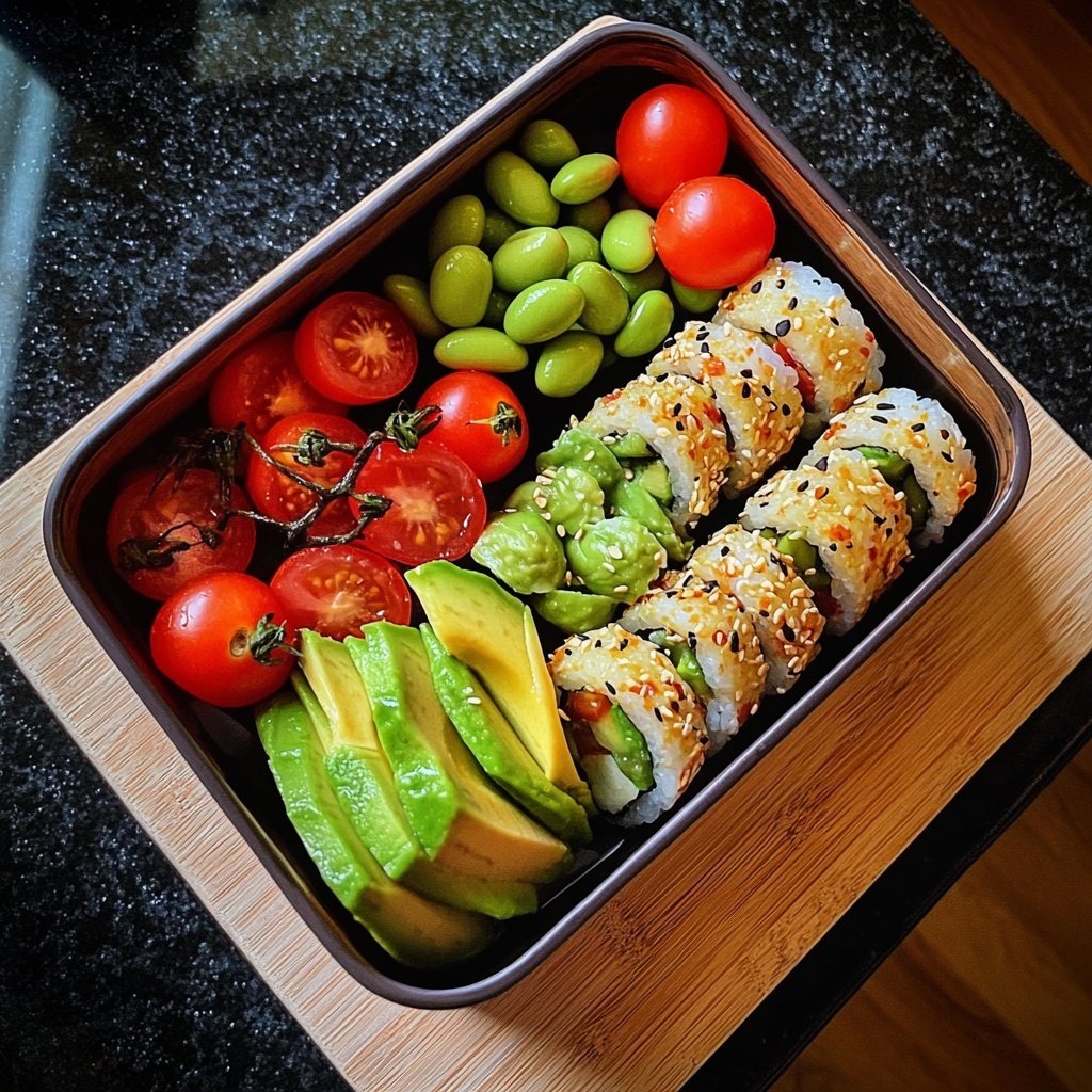 No-Cook Bento Box Lunch Idea
