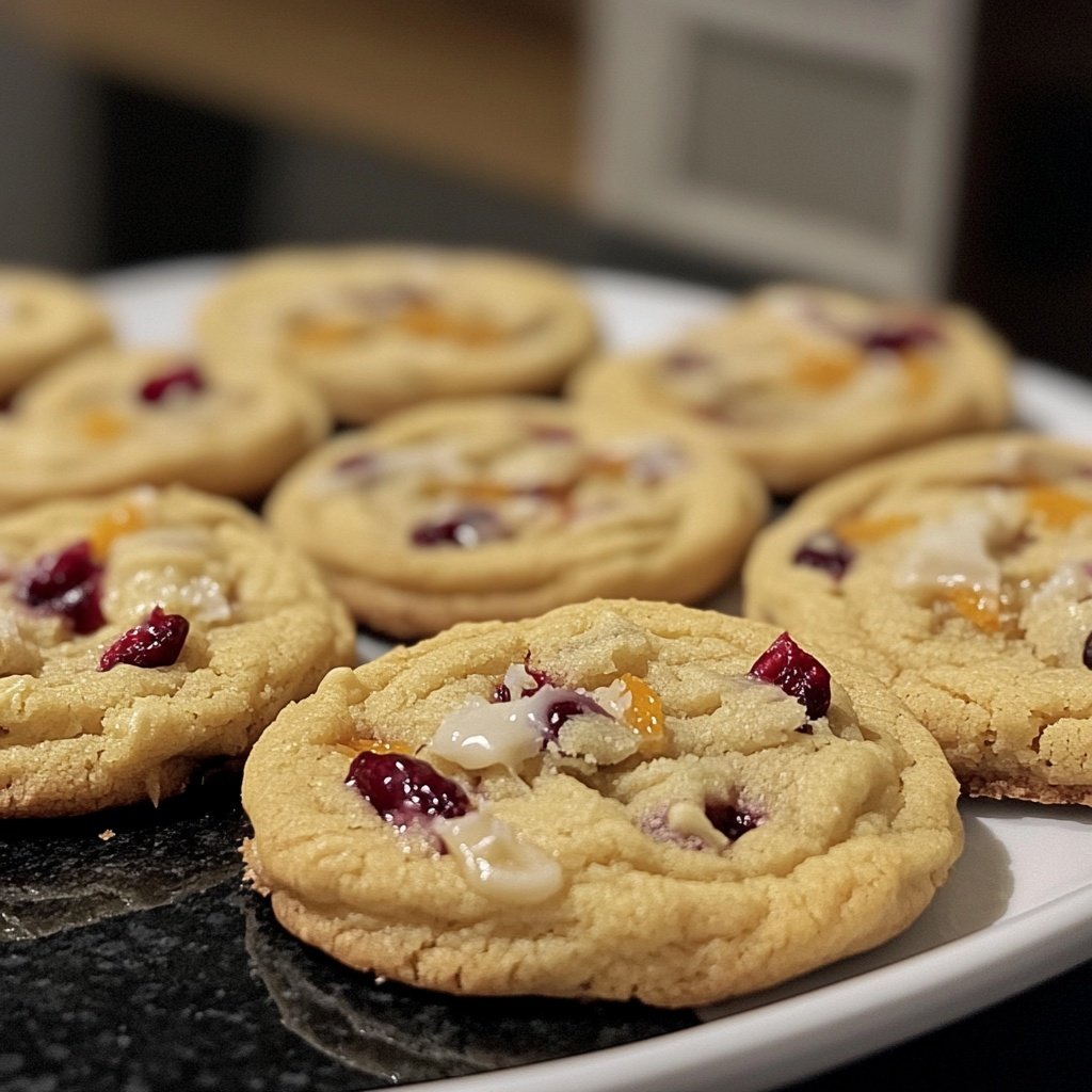 Best Christmas Cranberry Orange Cookies Recipe
