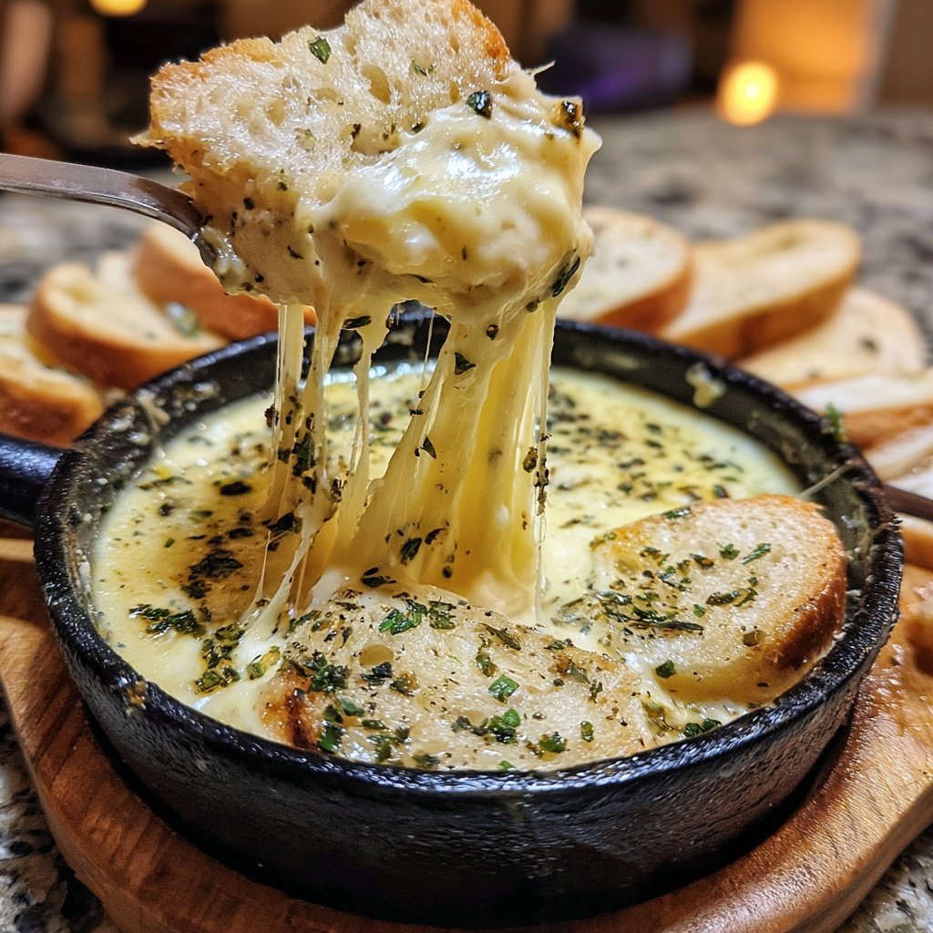 Fondue with Goat Cheese