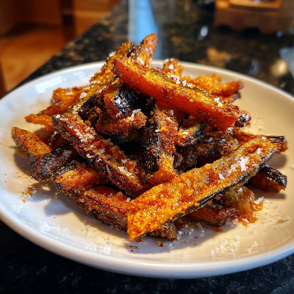 Crispy Eggplant Veggie Fries