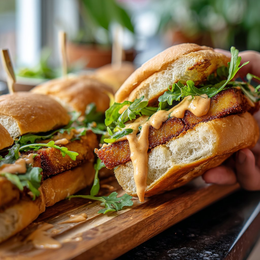 Crispy Tofu Sliders