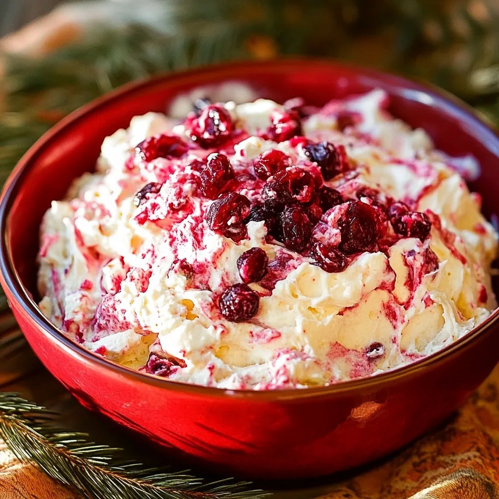 Easy Cranberry Cream Cheese Spread Dip Appetizer Recipe