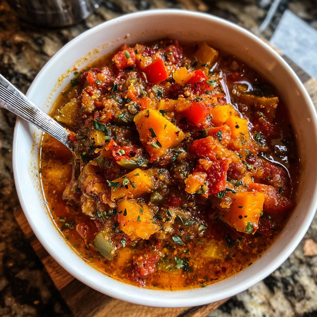 Healthy Crockpot Sweet Potato Stew