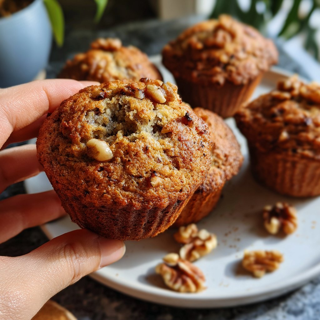 Banana Bread Muffins Recipe